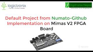 Numato Mimas V2 Building Github Project of VGA amp Seven Segment [upl. by Aleek118]