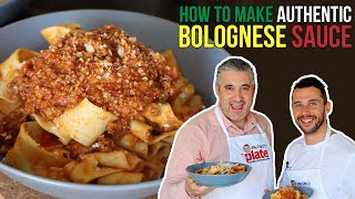 How to Make AUTHENTIC BOLOGNESE SAUCE Like a Nonna from Bologna [upl. by Ange]