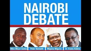 NAIROBI GUBERNATORIAL DEBATE 2017  PART 1 [upl. by Nalani]