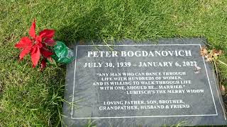 Dorothy Stratten amp Peter Bogdanovich Graves Westwood Los Angeles California USA December 27 2023 [upl. by Aiekan]