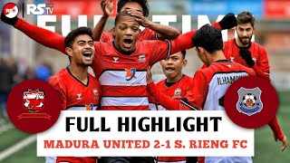 Highlight  Madura United FC vs Svay Rieng FC  AFC Challenge League 202425 [upl. by Bolger]