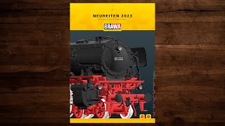 BRAWA Neuheiten 2023 – Modellbahn Katalog Produktübersicht H0 [upl. by Eserehs578]