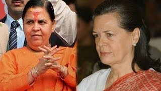 Uma Bharti to challenge Congress President Sonia Gandhi [upl. by Ylebmik]