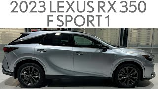 2023 Lexus RX 350 F Sport 1 L240112A  Full Review and Walk Around [upl. by Relyhs471]