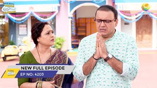 FULL EPISODE 4203 Bhide ko Aaya Bura Sapna Taarak Mehta Ka Ooltah Chashmah  तारक मेहता [upl. by Troyes]