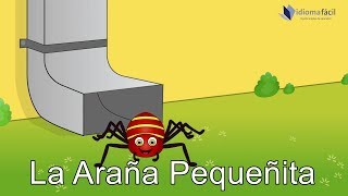 La Araña Pequeñita con subtitulos  Itsy Bitsy Spider in Spanish with subtitles [upl. by Till539]