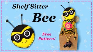 How to sew a Bee tutorial  Free Pattern [upl. by Amadis]