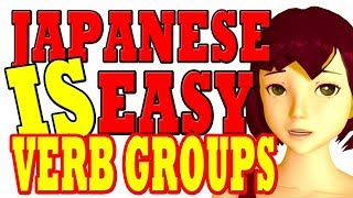 Lesson 5 Japanese verb groups and the teform Verb groups 1 2 3 made easy Organic Japanese [upl. by Mistrot]