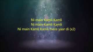 Kamli Kamli Dhoom 3 Full Song 2014 HD 1080p LYRICS [upl. by Shelley]