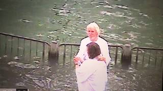 Drama of Baptism at Yardenit the Jordan River Israel [upl. by Siver]