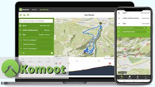 KOMOOT COSÉ e COME FUNZIONA  tutorial ITA [upl. by Akieluz673]