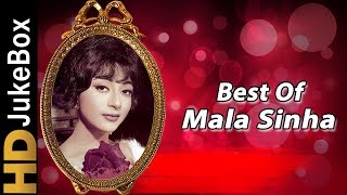 Best Of Mala Sinha Songs  Superhit Old Hindi Songs  Bollywood Classic Songs Collection [upl. by Loughlin]