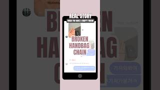 How to Fix a Broken Bag Metal Chain Strap  Repair Accessories at Home  Fixing Handbag Chains DIY [upl. by Selden]