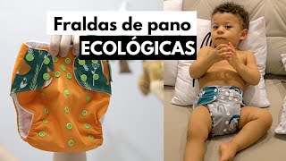 FRALDAS ECOLÓGICAS Experiência com bebê de 1 ano [upl. by Kisung256]