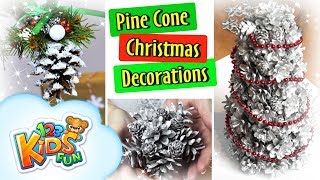 Pine Cone Christmas Decorations [upl. by Rosaline]