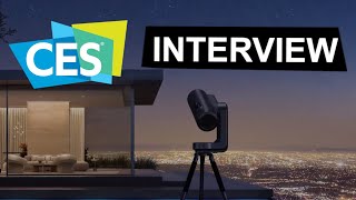 Unistellar Odyssey Smart Telescope Interview at CES 2024 [upl. by Adanama]