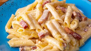 Baked pasta carbonara [upl. by Cyprus]