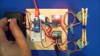 Arduino and Two Stepper Motors [upl. by Otrevogir]