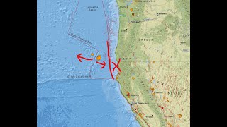 Swarm of Earthquakes off Oregon Coast Watch Northern California for movement Tuesday night 326 [upl. by Amerd]