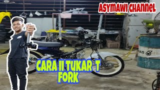 Cara tukar T fork asymawi channel [upl. by Lot]