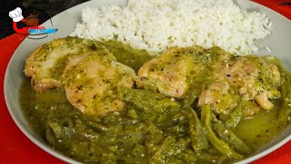 La Receta de Pollo con Nopales Más Rica y Fácil de Hacer [upl. by Ave]