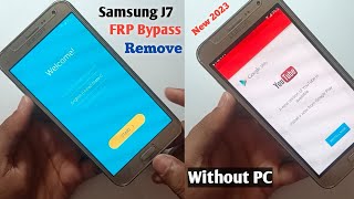 Samsung J7 Frp Bypass 2023  Samsung j700h frp bypass  J7 frp bypass youtube update  without pc [upl. by Leatrice]