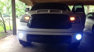 0713 Tundra  Independent Fog Light Mod [upl. by Inatsed429]