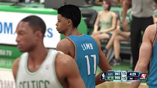 【2K14 NBA Full】Oklahoma City Thunder vs Boston Celtics [upl. by Kappenne554]