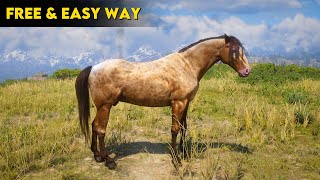 Proper Way To Get Free Missouri Fox Trotter Horse Early  RDR2 [upl. by Lester]