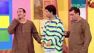 Zafri Khan and Nasir Chinyoti New Pakistani Stage Drama Full Comedy Funny Clip  Pk Mast [upl. by Paulita]