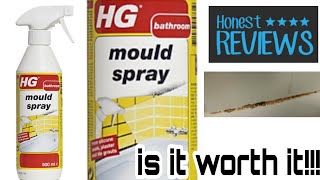 HG mould remover spray does it work review [upl. by Llewej]