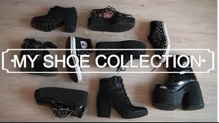 Emo  Scene  Goth Shoe collection 👠✨ [upl. by Edee78]