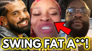 Rick Ross Bm Tia Kemp REACTS To Drake Goons BEATING Up Rick Ross Crew In Canada [upl. by Lrac]