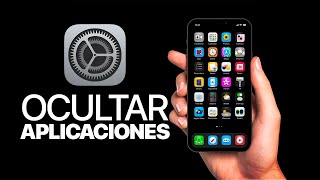 Como Ocultar Aplicaciones en iPhone  SIN Aplicaciones [upl. by Eceinahs521]