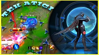 Wild Rift TALON GAMEPLAY TRDE İLK  Riot Tek Atan Çar Getirmiş  PERMA BAN [upl. by Hollister59]