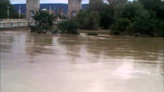 Flood In Wilkes Barre Kingston Edwardsville PA  September 9 2011 [upl. by Laszlo]