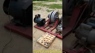 Homemade 220v Free Energy Generator [upl. by Suciram]