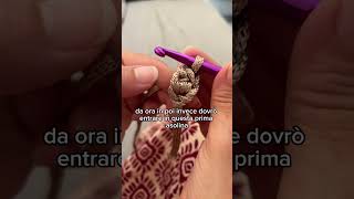 Metodo per iniziare il lavoro senza catenella borseuncinetto crochet [upl. by Anahcar728]