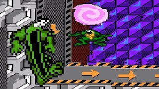 Battletoads nes Clinger Winger glitch [upl. by Wendie]