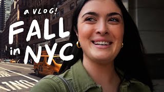 FALL IN NYC VLOG  making soup  fresh sheets [upl. by Ellehcram347]