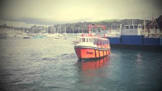 Cornwall around Polperro Polruan Fowey by Ferry [upl. by Eednim10]