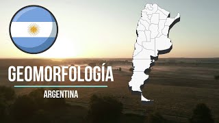 GEOMORFOLOGÍA ARGENTINA  Origen y evolución de los relieves argentinos [upl. by Rior]