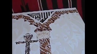 Calligraphe Hussein KOURDI et le tableau Alsultan [upl. by Aihsrop602]