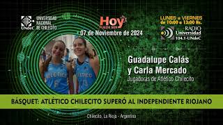 20241107  HOY Puede ser  DEPORTES  IMPORTANTE TRIUNFO DEL BÁSQUET FEMENINO DE ATLÉTICO [upl. by Iramohs]