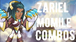 Brawlhalla mobile Zariel easy combos [upl. by Notsecnirp918]