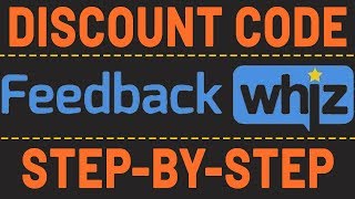 How to use Feedbackwhiz StepbyStep Tutorial DISCOUNT INCLUDED [upl. by Inobe6]