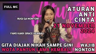 FULL MC ATURAN CINTA RENAI KINSHI JOUREI JKT48  21 NOVEMBER 2024 [upl. by Lorre]