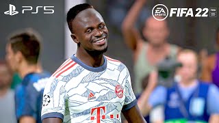 FIFA 22  Inter Milan vs Bayern Munich  UEFA Champions League 2223 Full Match PS5 Gameplay  4K [upl. by Winterbottom]