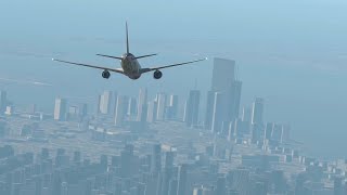 911  AA Flight 11  Crash Animation XPlane 11 [upl. by Rairb]