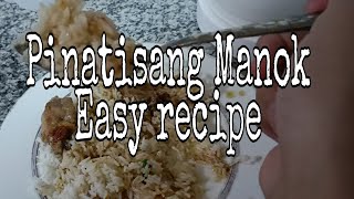 Pinatisang ManokPanlasang pinoyBicolana recipe [upl. by Llerrem436]